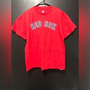 🌅Majestic MLB Red Sox Pedroia 15 T-shirt